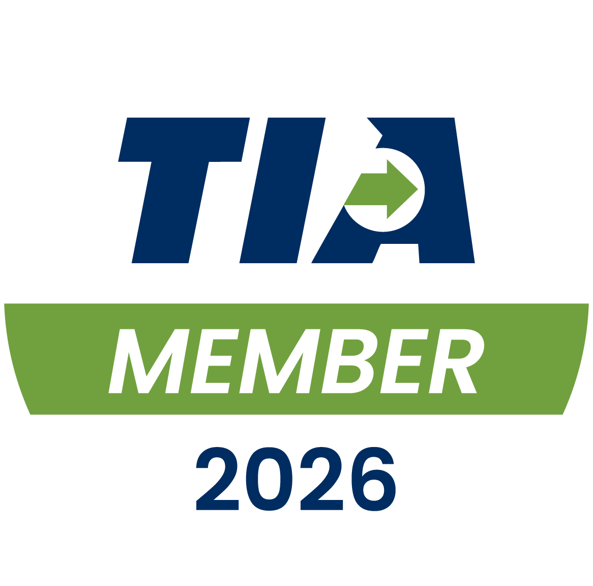 2026 White Member Badge